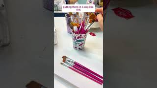 Follow for more tips paintbrush paintingtip [upl. by Briant109]