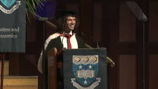 Aidan Veldsman Valedictorian Speech  University of Auckland Graduation 2024 [upl. by Bass]