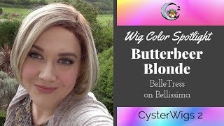 Wig Color Spotlight Butterbeer Blonde by BelleTress on Bellissima [upl. by Finegan]