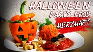 Halloween PartyFood HERZHAFT  Collchen14 [upl. by Lopes]