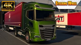 TRANSPORT IN RUSSIA LIKE RUSSIAN DRIVER  DAF XG 2021  EURO TRUCK SIMULATOR 2  LOGITECH G29 [upl. by Delphinia]