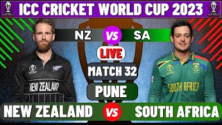 Live SA Vs NZ ICC World Cup 2023  Live Match Centre  South Africa Vs New Zealand  2nd Innings [upl. by Eirbua579]