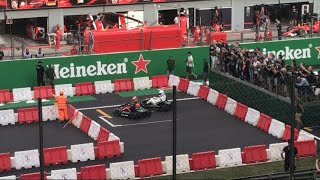 Daniel Ricciardo Go Kart Monza 2017 Live HD [upl. by Mashe]