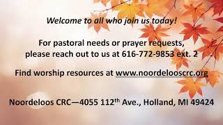 Noordeloos CRC  October 20 2024 AM Service [upl. by Nolad860]