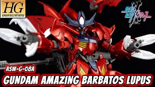 HG Gundam Amazing Barbatos Lupus Review  Gundam Build Metaverse [upl. by Yaya]