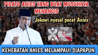 TERUNGKAP JOKOWI NYESAL PECAT ANIES KARENA ANIES JADI LAWAN TERBERAT [upl. by Rowena]