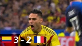 Gol de Falcao frente a Francia 23032018 [upl. by Ardnala417]