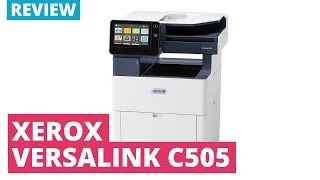 Printerland Review Xerox Versalink C505 Series A4 Colour Multifunction Laser Printer [upl. by Yelhs]