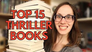 My Top 15 Thriller Books of All Time or 2023 [upl. by Ynneh]