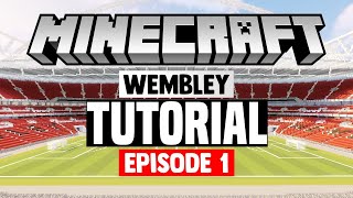 Minecraft Stadium Builds Wembley Stadium 1 Pitch [upl. by Omocaig151]