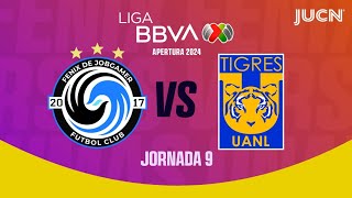 Fénix vs Tigres  JORNADA 9  APERTURA 2024 Liga BBVA MX  UniversoJUCN [upl. by Sholeen766]