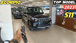 Mahindra Scorpio Classic Top Model 2023 ❣️ Scorpio S11 Reallife Review 😍 [upl. by Dino]