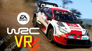 EA WRC  Finally playing in VR UEVR mod [upl. by Amek709]