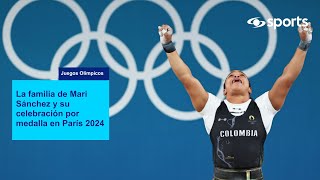 Familia de Mari Sánchez festeja medalla olímpica  Juegos Olímpicos de París 2024 [upl. by Berga]