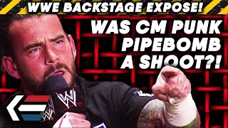 Was CM Punk’s Famous Pipebomb Promo A SHOOT  WWE Backstage Exposé [upl. by Bergeron]