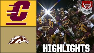 Western Michigan Broncos vs Central Michigan Chippewas  Full Game Highlights  ESPN CFB [upl. by Auohp]