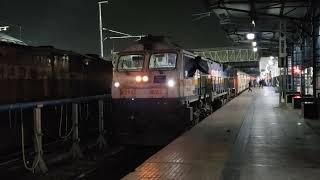 KJM WDP4D departing Secunderabad Jn [upl. by Hsot101]