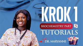 KROK 1 BIOCHEMISTRY PART 5 [upl. by Inavoig]