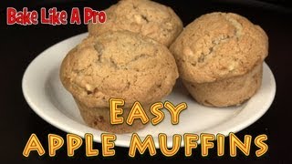 Easy Apple Muffins Recipe [upl. by Snow919]