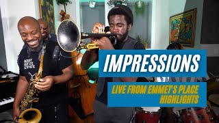 Emmet Cohen w Christian McBride Marcus Strickland and Giveton Gelin  Impressions [upl. by Nnaarat]