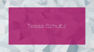 Tessa Schultz  appearance [upl. by Atteoj]