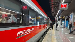 A bordo frecciarossa 1000 da Milano Centrale a Napoli Afragola livello Standard [upl. by Tomkiel]