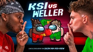 SIDEMEN AMONG US KSI VS WELLER EDITION [upl. by Yatnuahc]