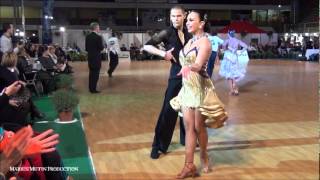 DSFO 2012  Youth Latin  Final Chacha  Vladimir Tkachuk amp Polina Mamykina [upl. by Durware288]