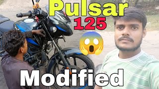 Pulsar 125 indicator modified😱🥵 rsrinkuvlog myfirstvlog viral [upl. by Amick]