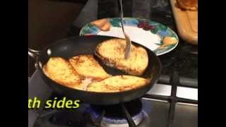 Real French Toast by real French Chef JeanJacques Bernat [upl. by Fairfield]