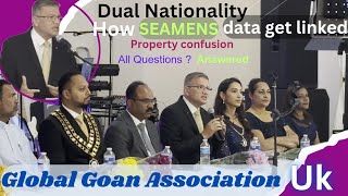 Adv Carlos Alvares Ferreira Global Goan Convention Demanding dual Nationality in London UK [upl. by Nawud]