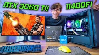 The KING Of Gaming PC Builds in 2021 RTX 3060 Ti amp i5 11400f w Gameplay Benchmarks [upl. by Peppi]