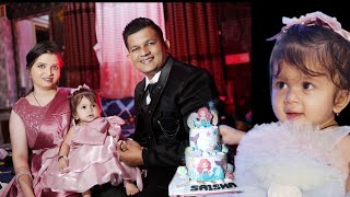 Saishas 1st Birthday Celebration  cinematic video  R P Photography Ritesh patil [upl. by Cohen233]