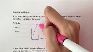 CFA Level 1 Practice Mock Exam Questions Quantitative Methods part 1 [upl. by Elodea]