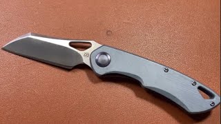 Olamic Knives Whippersnapper Warncliffe  High End Knife Series [upl. by Nnylyoj]