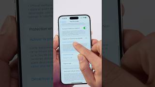 Option cachée pour protégrer ton iPhone en cas de vol  astuceiphone ios17 iphone [upl. by Rudie886]