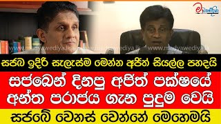 සජබ ඉදිරි සැලැස්ම මෙන්න අජිත් සියල්ල පහදයි [upl. by Oznecniv889]