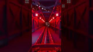 Universal VELOCICOASTER Full Ride at Night  Coaster POV VelociCoaster [upl. by Veriee]