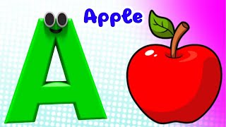 Phonics Song 2 with TWO Words in 3DA For Airplane  ABC Alphabet Songs with Sounds for Children [upl. by Ruperto692]