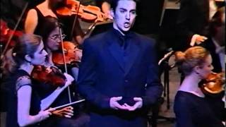 2001 Alexander Lewis baritone opera singer in the Finals of the Australian Singing Competition [upl. by Nies296]