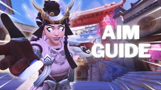 Kiriko Aim Guide How to Improve Your Aim GrandmasterTop500 [upl. by Aineg576]