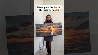 Landscape drawing😍 art youtubeshorts shortvideo shorts short trending love video viral yt [upl. by Seward832]