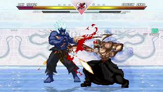 Lessard Oni vs Cousin Zero  Mugen Battle Request [upl. by Lauer530]