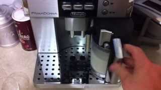 A quick cappuccino with our DeLonghi ESAM6600 PrimaDonna [upl. by Aufmann]