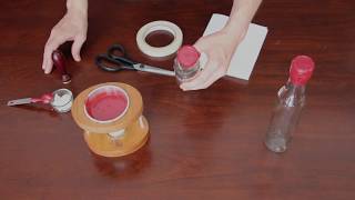 How to wax seal bottles with biodegradable sealing wax [upl. by Sidran]