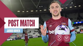 quotIt’s An Incredible Nightquot  West Ham 42 Brentford  Jarrod Bowen  Post Match Reaction [upl. by Fransisco]