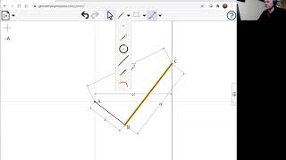 Newtons Mechanism for Cissoid of Diocles with GXWeb [upl. by Kauffmann]