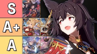 This game is ALMOST Balanced  Granblue Fantasy Versus Rising Tier List [upl. by Favien817]