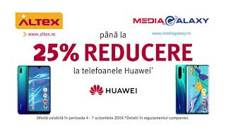 Până la 25 REDUCERE la telefoanele Huawei  Happy Weekend [upl. by Sancha]