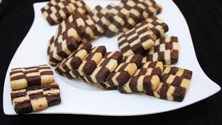 Recette des Sablés vanillechocolat صابلي فاني وشوكولا [upl. by Yramesor]